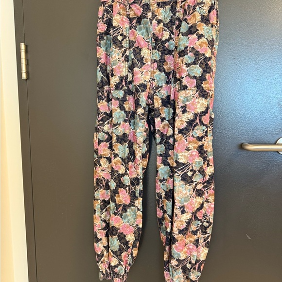 Anthropologie S Floral corduroy “Anisa” joggers. EUC - Picture 3 of 13